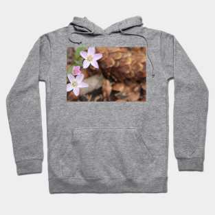 Little pink flowers Hoodie